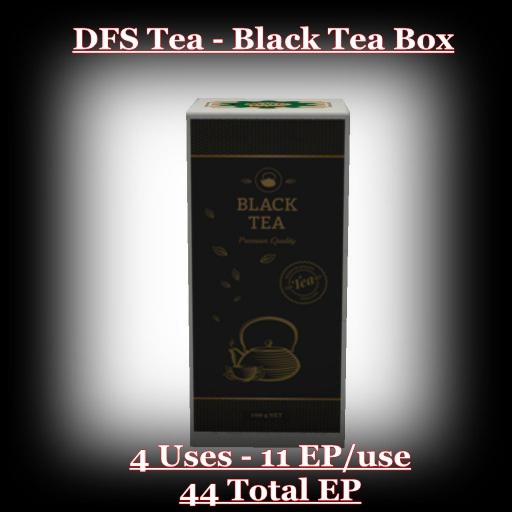 DFS TEXTURE - DFS Tea - Black Tea Box