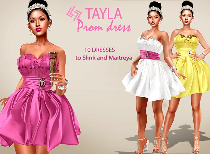 LEGENDAIRE TAYLA PROM DRESS