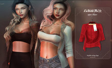 Tee*fy Aspen Soft  Blazer - Scarlet