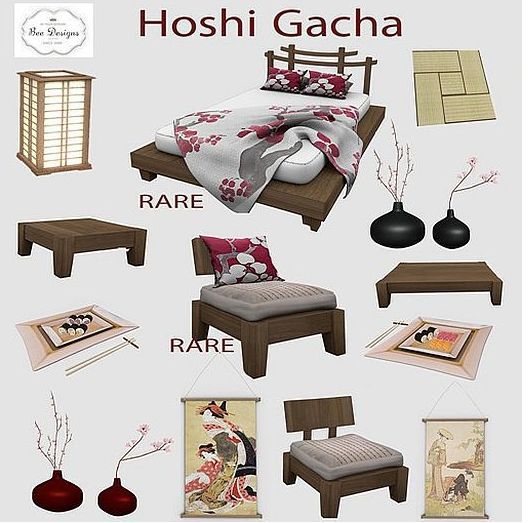 .:Bee Designs:.Hoshi Gacha Coffee table