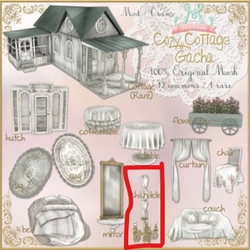Cozy Cottage - Chandelier