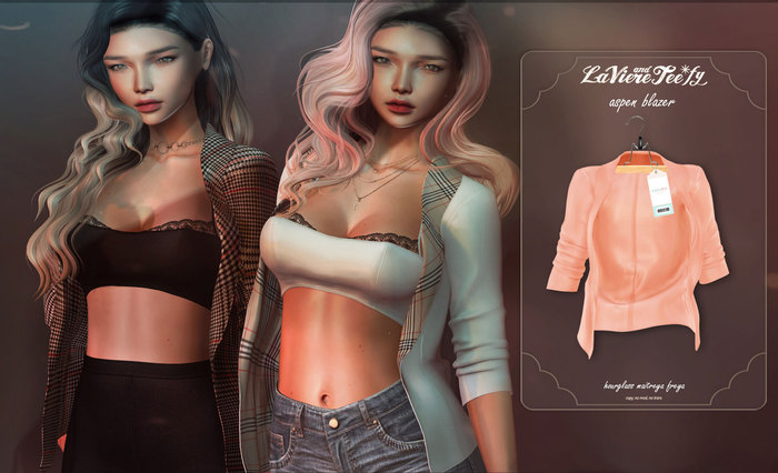 Tee*fy Aspen Soft  Blazer - Nude