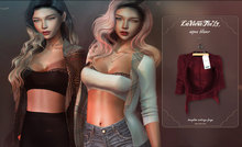 Tee*fy Aspen Soft  Blazer  - Wine