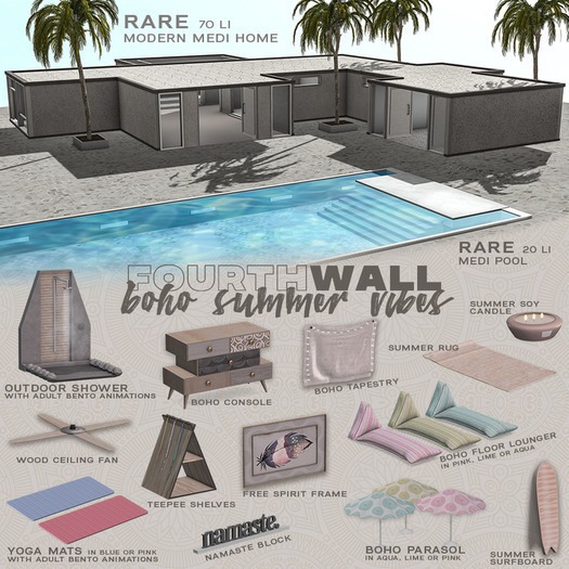 [FOURTH WALL] Boho Parasol - Lime