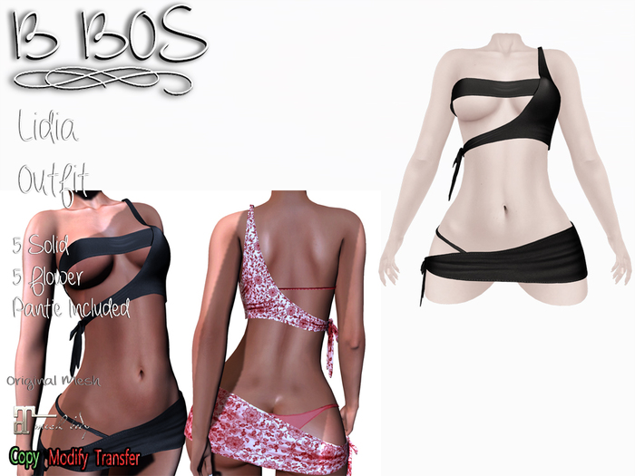 B BOS - Lidia Outfit - Black (Add me)