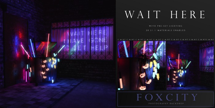 FOXCITY. Photo Booth - Wait Here
