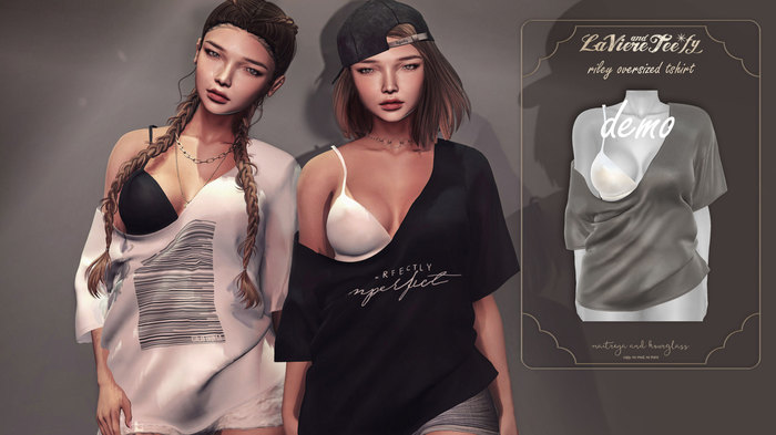 Tee*fy Riley Oversized T-shirt - Demo