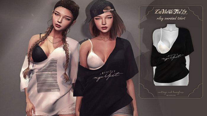 Tee*fy Riley Oversized T-shirt - Perfection