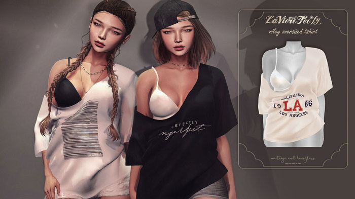 Tee*fy Riley Oversized T-shirt -  Vintage