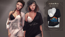 Tee*fy Riley Oversized T-shirt - Cali