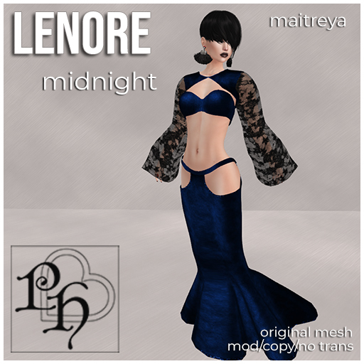 Poet's Heart - Lenore - Midnight