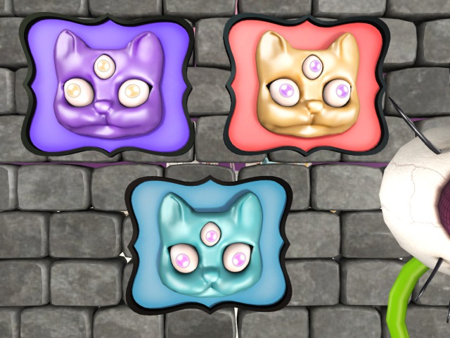 02 Freaky Fun Bunch - Cosmic catty purple