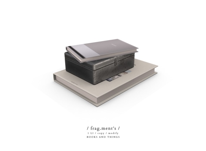 / frag.ment's / Books and Things