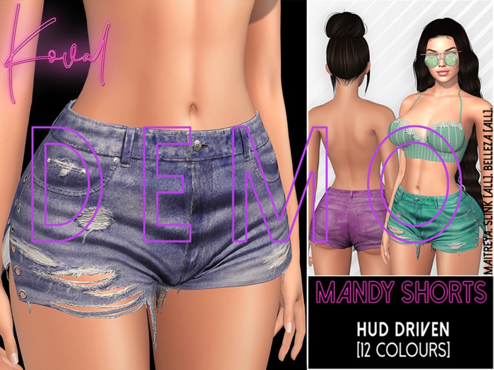 [[DEMO]] KOVAL. - Mandy shorts