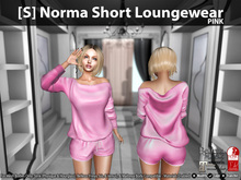 [S] Norma Short Loungewear Pink