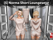 [S] Norma Short Loungewear Beige