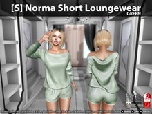 [S] Norma Short Loungewear Green