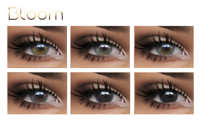 BLOOM - Eyes KATIA Collection MESH-EYES/LELUTKA/CATWA Applier