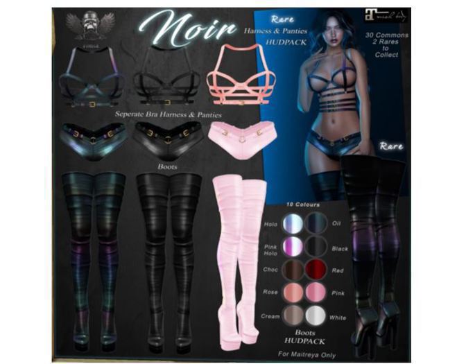 [The Forge] Noir Harness, Cream