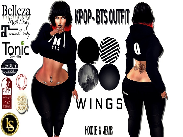 .~LS~K - POP BTS OUTFIT