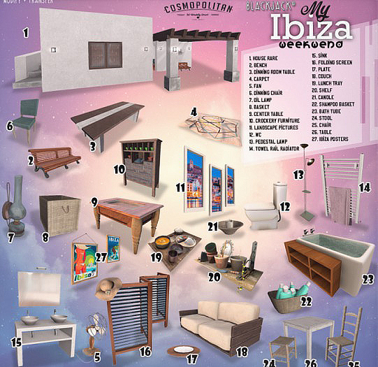 BJK - My Ibiza Weekend Gacha - Carpet