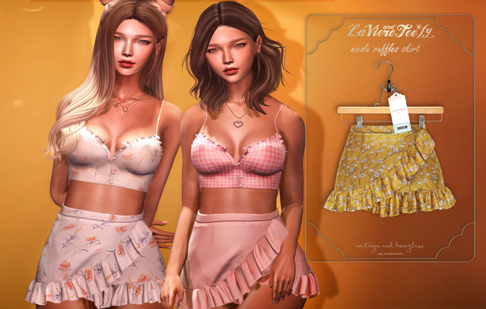 Tee*fy Nicole Ruffles Skirt - Spring