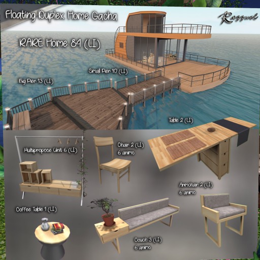 Rassuel - Floating Duplex Home - FDH - Table