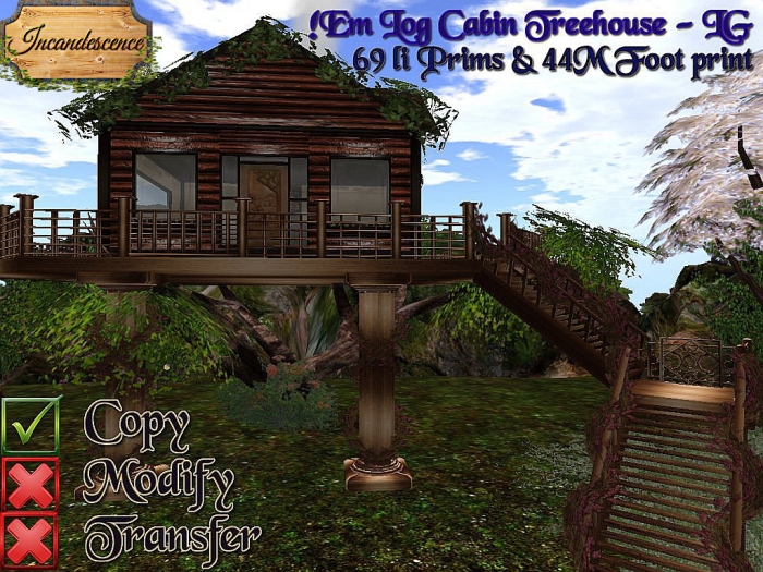 !Em Log Cabin Treehouse REZZER - LG