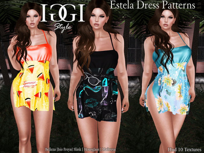 [[IGGI]] - Estela Dress Patterns DEMO