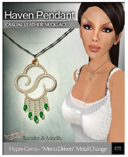 JCNY - Haven Pendant, Casual Fashion Necklace