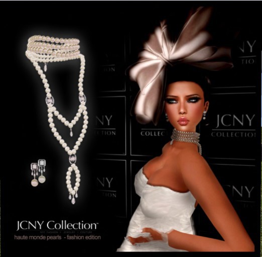 JCNY - Haute Monde - Pearl Back Drape