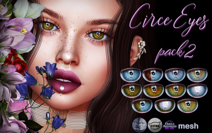 -bus- Circe Eyes **PACK 2** {Genus-Catwa-Mesh-Omega}