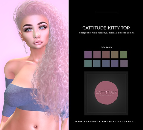 Cattitude Kitty Top