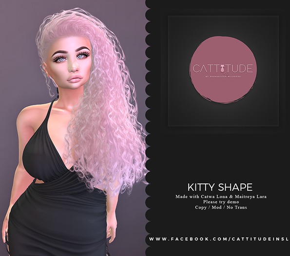 Cattitude Kitty Shape