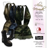 .: AlmaMiranda :. Camo Halter dress with Boots
