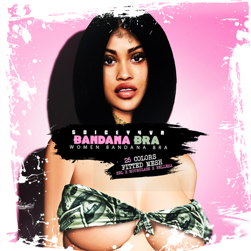 !SOICEY4EVA! BANDANA BRA (FATPACK!)