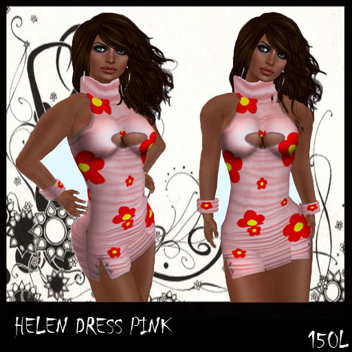 ~~KDee's~~ HELEN DRESS PINK