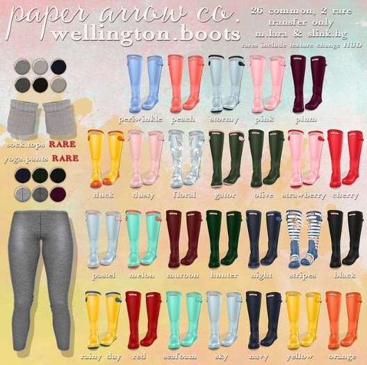 paper.arrow.co wellington.boots [m.lara] dusty