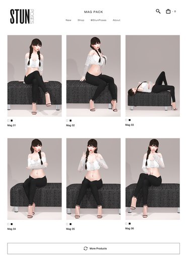STUN - Pose Pack Collection Bento 'Mag'#68