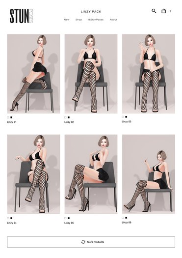 STUN - Pose Pack Collection Bento 'Linzy' #83
