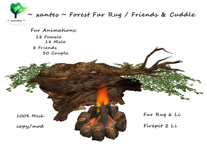 Forest Fur Rug - Friends & Cuddle