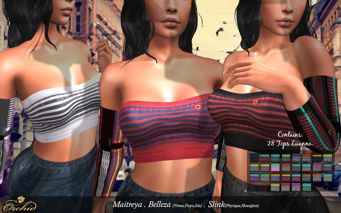 Top Luanna HUD *ORCHID*(Wear me)