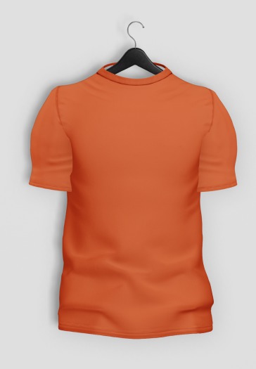 COMPLEX / "MASON" TEE / ORANGE