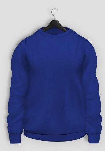 COMPLEX / CREWNECK SWEATSHIRT / BLU