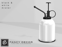Fancy Decor: Black & White Mister