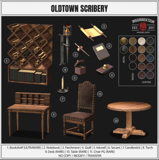 [IK] Oldtown Scribery - 02 Notebook - COMMON