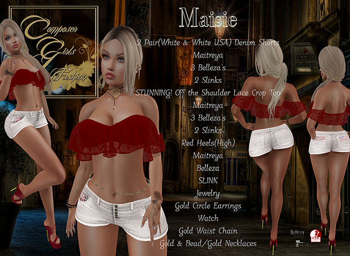 !CGF-*Maisie* Complete Short Outfit