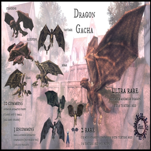 Mr Necturus & Jinx : Dragon Gacha Companion 3 UNCOMMON