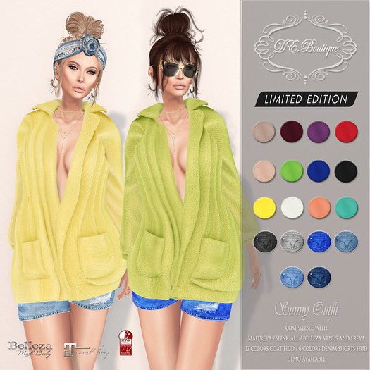 DE.Boutique Sunny Outfit DEMO!