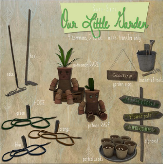Sari-Sari - Our Little Garden - Rake